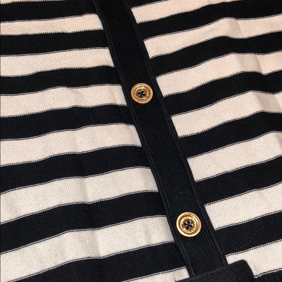Juicy couture black and white striped top size S - Picture 6 of 9